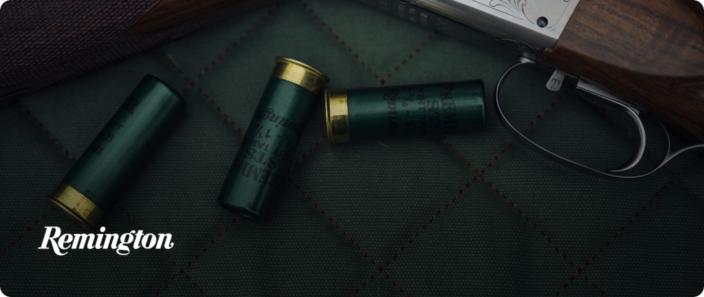 Remington Premier STS shotshell with Remington Logo