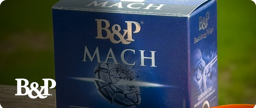 B&P Mach box; B&P Logo