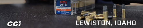 CCI ammunition; Lewiston, Idaho 